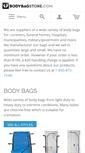 Mobile Screenshot of bodybagstore.com